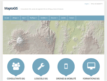 Tablet Screenshot of maptogis.com