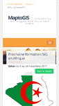 Mobile Screenshot of algerie.maptogis.com