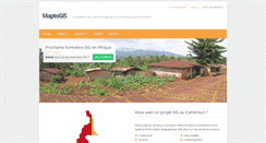 Desktop Screenshot of cameroun.maptogis.com