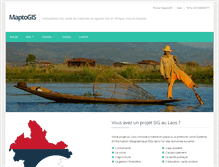 Tablet Screenshot of laos.maptogis.com